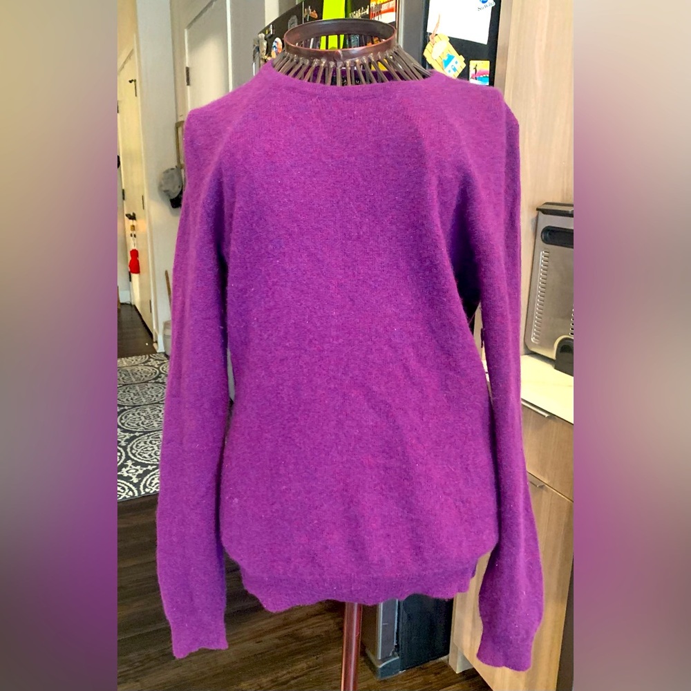 Cashmere Purple Sweater